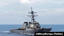 تصویر آرشیوی از ناو آمریکایی «یواس‌اس لابون»