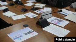 Бишкекте өткөн жыйын учурунда тартылган сүрөт.