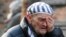 Один из бывших узников лагеря смерти Аушвиц-Биркенау во время мемориальной церемонии 27 января 2020 года