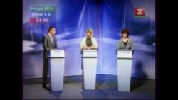 Фрагмэнт тэледэбатаў з удзелам Вольгі Кавальковай