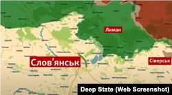 Траса Слов'янськ-Ізюм станом на 8 березня 2025 року
