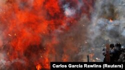 Сутички під час протестів у Венесуелі, 30 липня 2017 року 