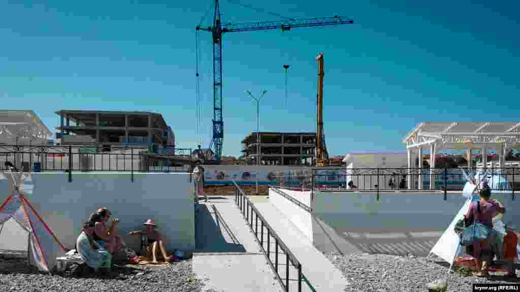 Elit binalarınıñ qurulışı devam etmekte