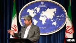 رامین مهمان‌پرست، سخنگوی وزارت خارجه ایران.