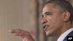 باراک اوباما، رئیس‌جمهوری ایالات متحده.