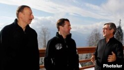 Встреча президентов России, Армении и Азербайджана, Сочи 5 марта 2011 г. 