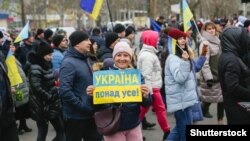Акції протесту проти окупаційного режиму в Мелітополі