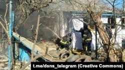 Наслідки російських обстрілів у Куп’янську, квітень 2025 року