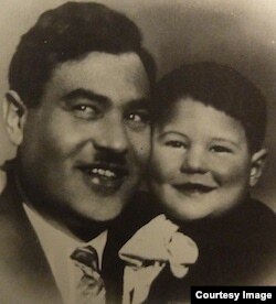 Манфред Штерн с сыном Вильмаром