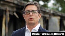 North Macedonia President Stevo Pendarovski