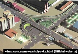 Офіційний проект розв’язки на Шулявці. Джерело: сайт «Київдормістпроекту»