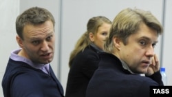 Алексей Навальный и Владимир Ашурков