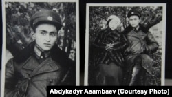 Үй-бүлөлүк альбомдогу сүрөт.