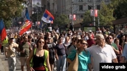 Протестът в Белград, 8 септември 2025 г.