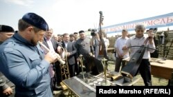 "Хьалхара нох тасар" цIе йолчу даздаехь ву Кадыров Рамзан, 2012 шо 