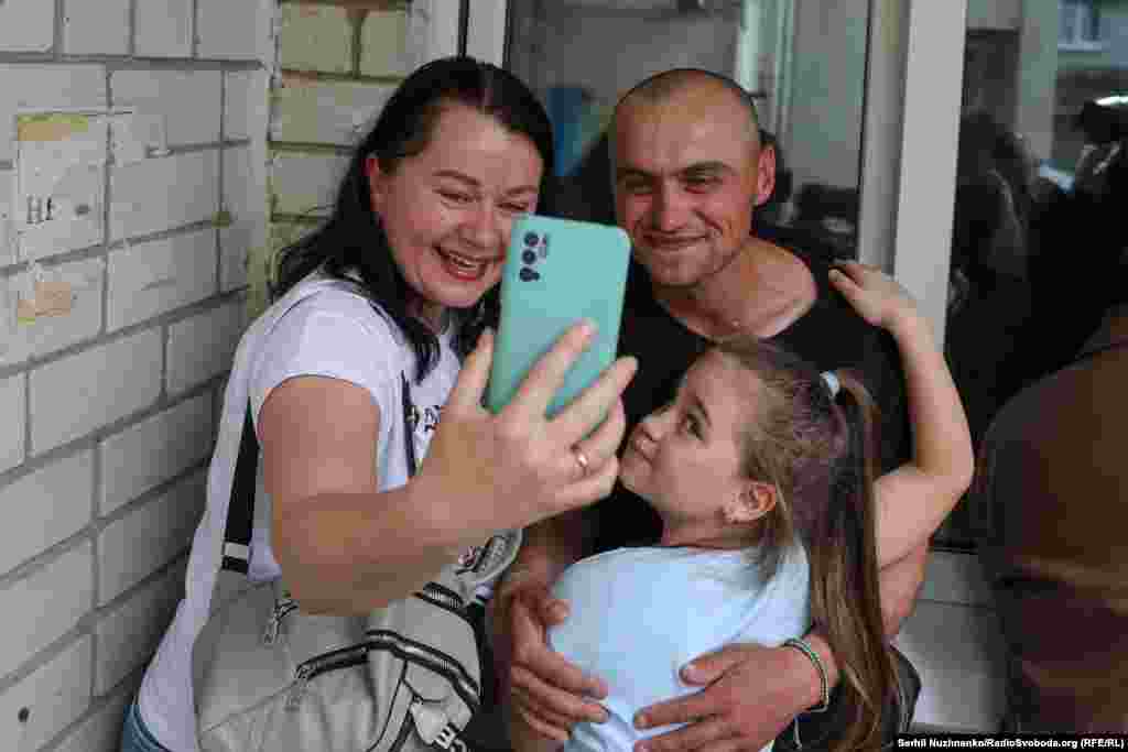 Віктор і його родина – дружина Ірина і донька Мілана