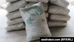 Цемент местного производства, Туркменистан  