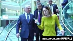 Глава МИД Армении отвечает на вопросы корреспондента Радио Азатутюн, Ереван, 1 декабря 2016 г.