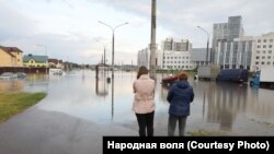 Падтапленьне ў Менску, архіўны здымак