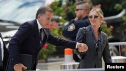 Հանթեր Բայդենը ժամանում է Վիլմինգթոնի դատարան, Դելավերի նահանգ, 3 հունիսի, 2024թ.