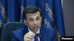 Министр территориального управления и по чрезвычайным ситуациям Армении Армен Ерицян (архив)