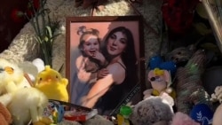 Kyiv Bids Farewell To 2-Year-Old And Mother Killed In Russian Strike