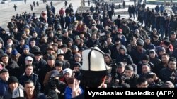Бишкектеги митинг. 17-январь, 2019-жыл.