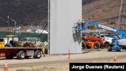 АКШ менен Мексиканын чек арасы.