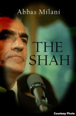 طرح جلد نسخه انگلیسی کتاب شاه، اثر عباس میلانی