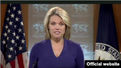 هدر نوئرت، سخنگوی وزارت خارجه آمریکا،
