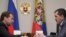 Оьрсийн президент хилла Медведев Дмитрий гIалгIайн президентца Евкуров Юнусбекца, Сочи,17Мар2010