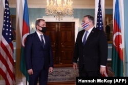 Майк Помпео ва Ҷайҳун Байрамов