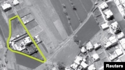 تصویر هوایی از مکانی در نزدیکی اسلام‌آباد که اسامه بن لادن در آن به قتل رسید 