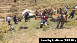 Ооганстандык качкындарды ташып бараткан унаа жол кырсыгына кабылган. Түркиянын Ван аймагы. 2019-жыл.