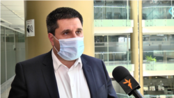 Armenia -- Hayk Yesayan speaks to RFE/RL, July 7, 2020