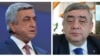 Серж Саргсян (слева) и его брат Лёва Саргсян