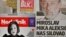 Serbia - The front pages of daily newspapers with the news that the famous actress Milena Radulovic, along with several other girls, reported to the police the owner of the Belgrade School of Acting, Miroslav Mika Aleksic, for sexual harassment. Belgtrade