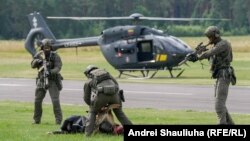 Презентація нових вертольотів Airbus H145 D3, закуплених для литовських прикордонників