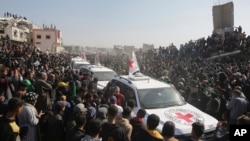 Լուսանկարում Գազայի հատվածն է, որտեղ երեկ՝ հունվարի 30-ին, պատանդների են ազատ արձակել