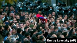 Митинг на площади Свободы, 11 ноября 2020 г. 