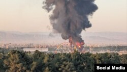 Последствия удара по Мешхеду, 15 июня 2025 года (фото из соцсетей)