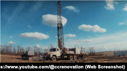 Буріння під час будівництва Бештерек-Зуйського водозабору в Криму, 2021 рік. Скріншот з відео