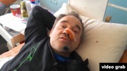 «НТВ» телеарнасын шатастырған Андрей Петков.  