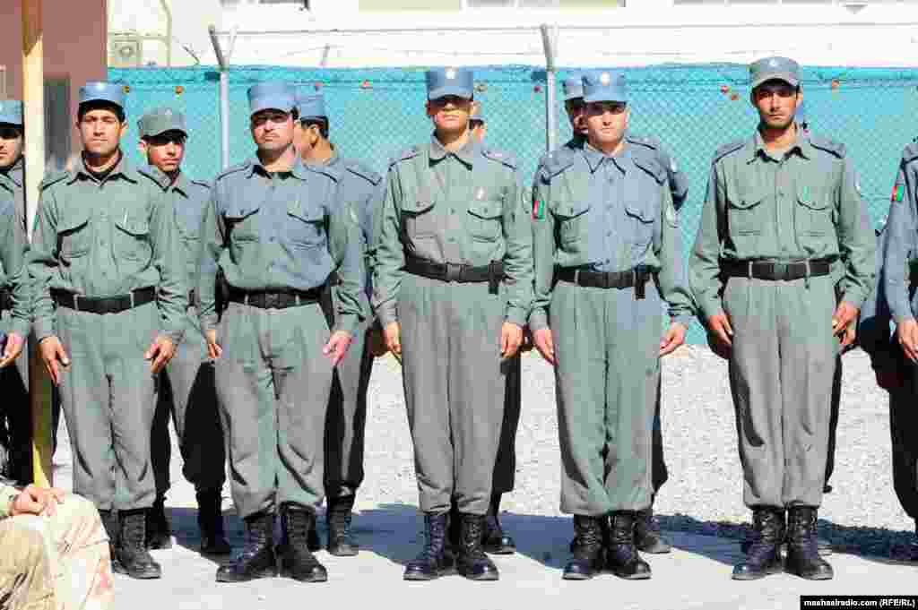 Афганские полицейские. 