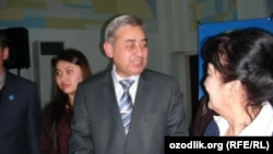 Элдик-демократиялык партиядан талапкер Хотамжон Кетмонов.