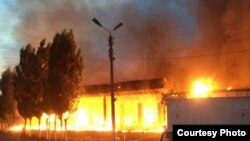 Пожар в Ахангаранском районе Ташкентской области. Иллюстративное фото. 