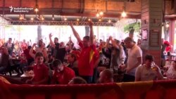 Soccer Fans Enjoy North Macedonia's Euro Premiere