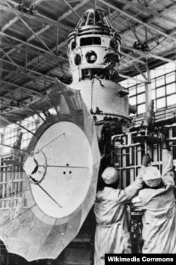 Венера 8, подобен съветски апарат, използван в мисия до Венера