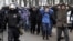 Задержание участников митинга в поддержку Алексея Навального в Петербурге 31 января 2021 года