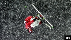 Скачок у фрыстайле. Архіўнае фота